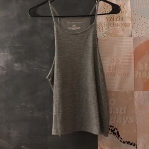 High neck tank top